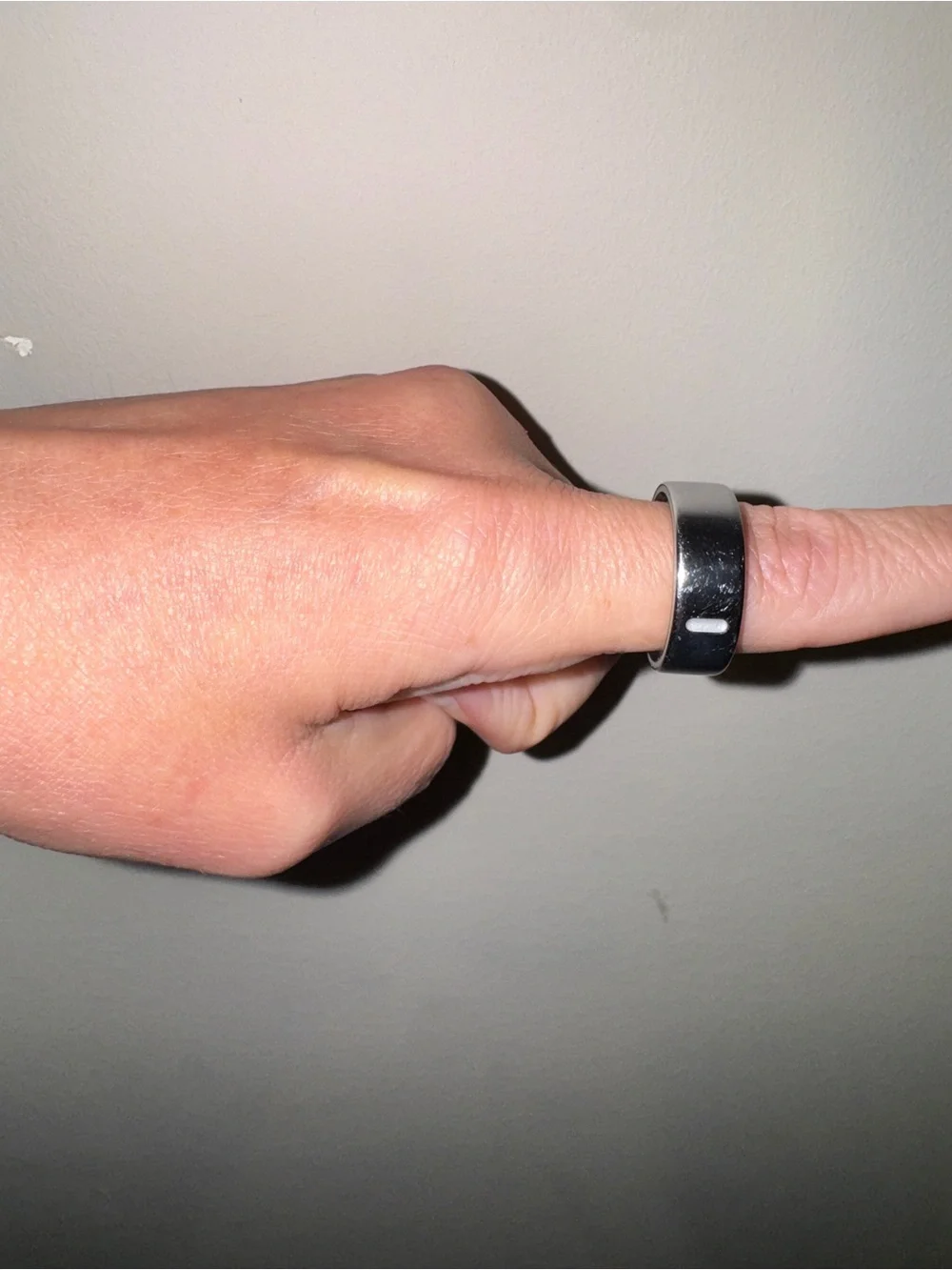 Oura Ring 4 Smart Ring - Silver Size 8
